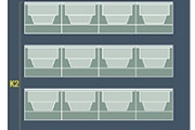 Pannello verticale per KeyBox